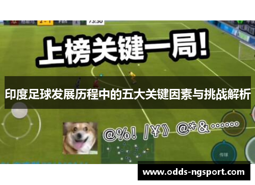 印度足球发展历程中的五大关键因素与挑战解析